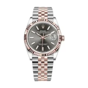 REPLICA ROLEX DATEJUST 126231 STEEL GOLD AUTOMATİC GREY DİAL JUBİLEE