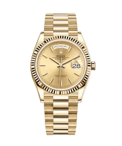 Rolex Day-Date Yellow Gold Champagne Dial 228238 Oyster Replica