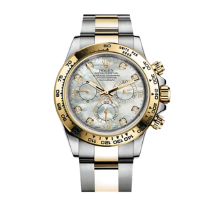 Rolex Daytona 116500LN-0001 MOP Diamond Two Tone Replica