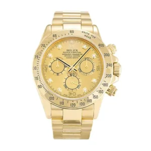 Rolex Daytona Cosmograph Champagne Diamond Dial 116508-0006 Oyster Replica