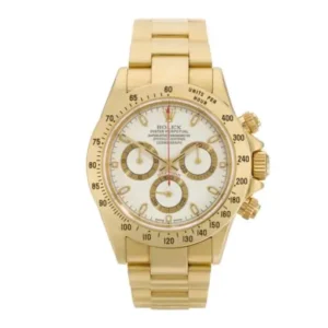 Rolex Daytona Gold Tone White Dial 116523 Oyster Replica