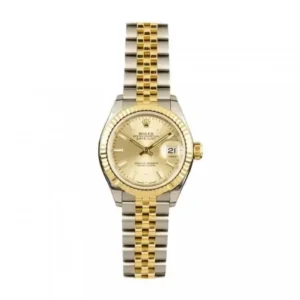 Rolex Datejust 279173 Steel & Yellow Gold Automatic Champagne Dial Jubilee Replica