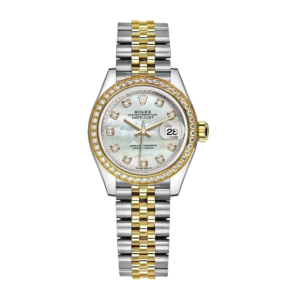 Datejust 279383RBR Yellow Gold & Steel Automatic Mother Pearl Diamond Dial Jubilee Replica