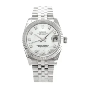 Rolex Datejust 178274 Steel & White Gold Automatic Mother Pearl Diamond Dial Jubilee Replica