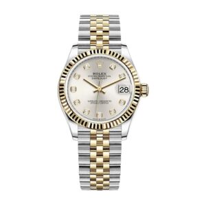 Rolex Datejust 278273 Steel And Yellow Gold Automatic Silver With Diamond Dial Jubilee Replica