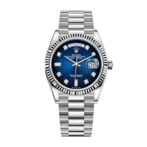 Day-Date 36 Blue Dial 128239 Oyster Replica