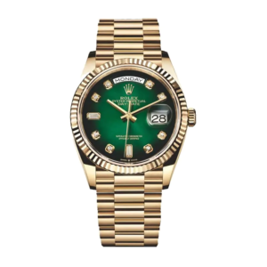 Rolex Day-Date Yellow Gold Green Dial 118238 Replica