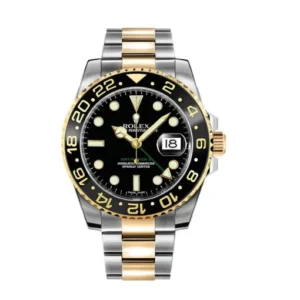 Rolex GMT-Master II 116713 Two Tone Black Dial Oyster Replica