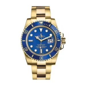 Rolex Submariner Blue Dial Gold 116618LB Oyster Replica