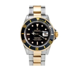 Rolex Submariner Date 16613LN Two-Tone Black Dial Oyster Replica